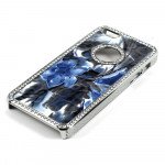 Wholesale iPhone 5 5S  Fusion Diamond Chrome Case (Blue MIX)